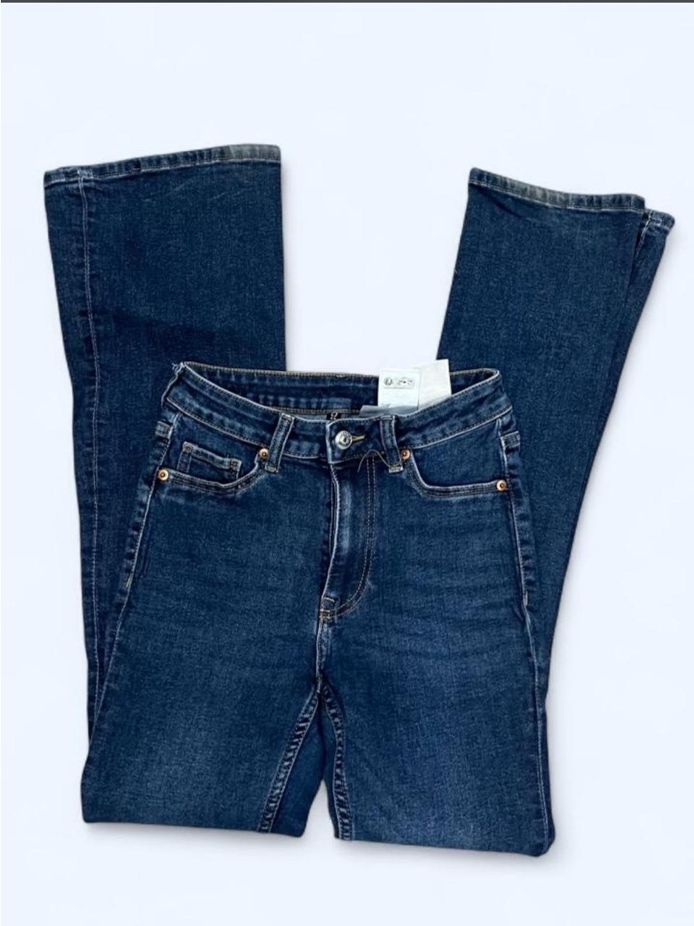H&M high rise bootcut jeans